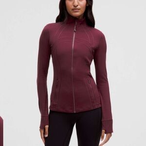 Lululemon Define Jacket *Nulu in Garnet size 4